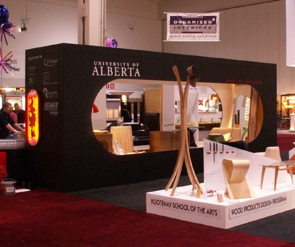 Toronto Interior Design Exhibition - University of Alberta Trade Show Booth