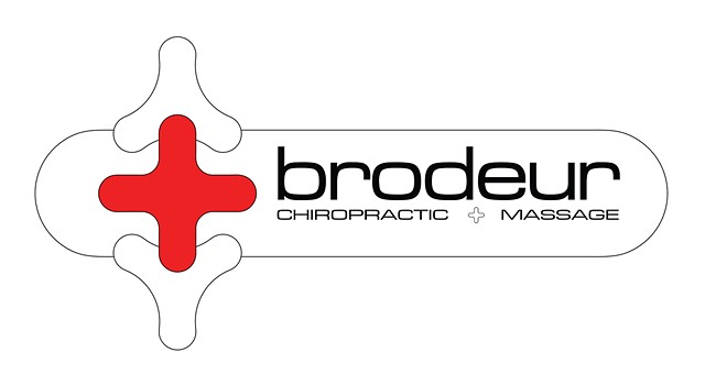 Brodeur Chiropractic + Massage Logo Design