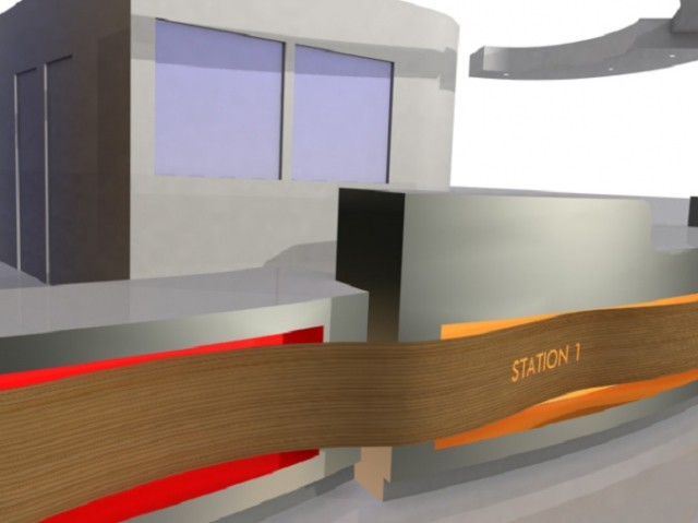 Millennium Centre Reception Desk