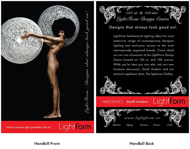 LightForm Fashion Week Handbill