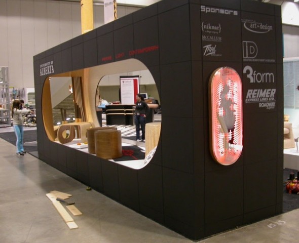 Toronto Interior Design Exhibition - University of Alberta Trade Show Booth