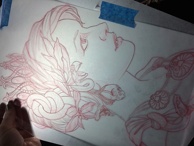Medusa sketch