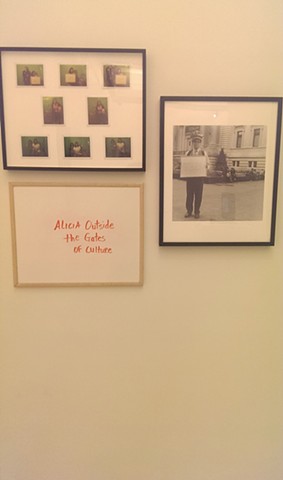 Installation view of photographs for Alicia in three parts at El Museo del Barrio 