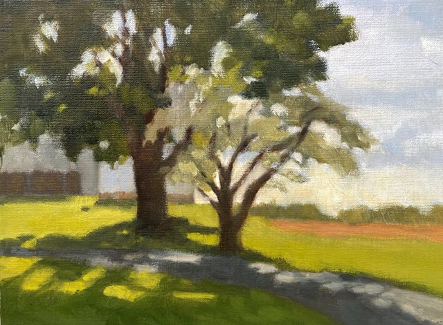 Late Afternoon at Patterson Farm - SOLD