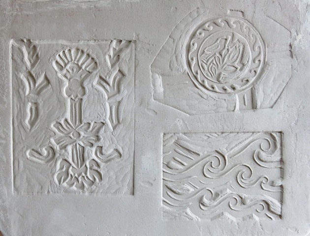 Clay Tile relief