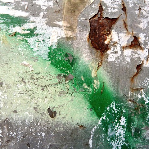 Paint on Rusted - Venice