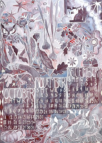 2026 Art Calendar (detail)