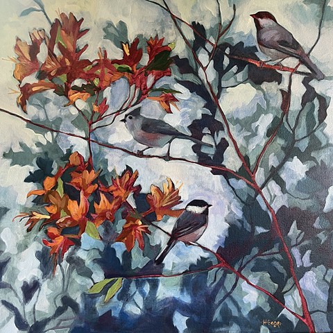 Songbirds & Flame Azalea
