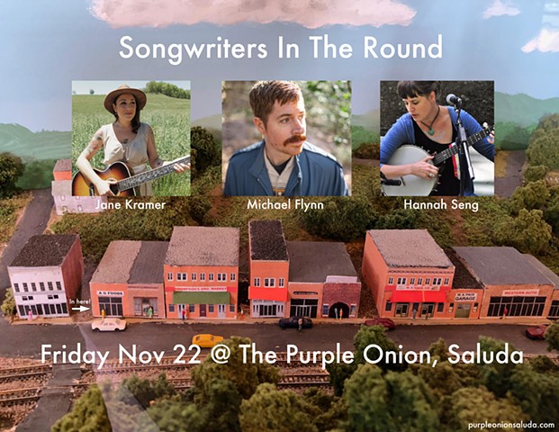 Songwriters In The Round at the Purple Onion (posted 11.15.19.)