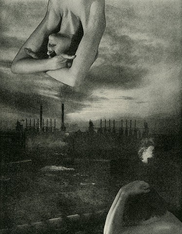 collage, cut and paste, Angelica Paez, photomontage, surreal
