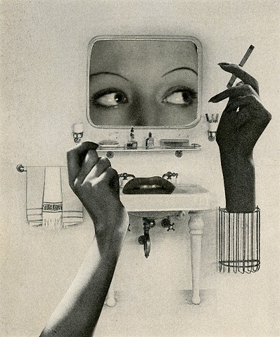 collage, cut and paste, Angelica Paez, surreal, photomontage