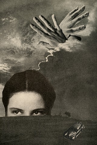 Angelica Paez, collage, cut and paste, surreal