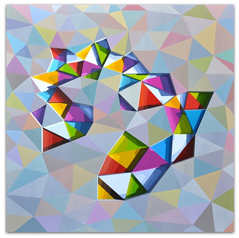 Hardedge, geometric, abstract