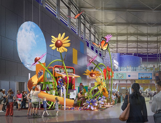 Austin Airport Playscapes