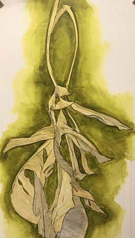 Large Palm Leaves Study