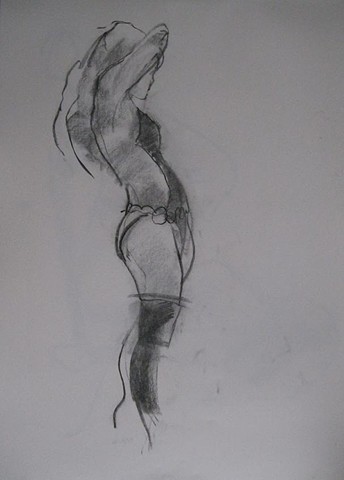 Female figure drawing