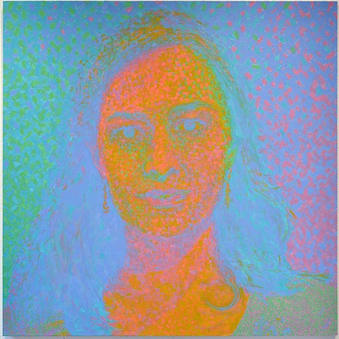 Self Portrait (in six hues with equal saturation)