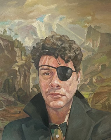 Self portrait with eyepatch