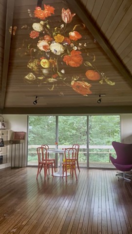 Projection Installation, Stone Quarry Art Park Artist Talk, 2025
