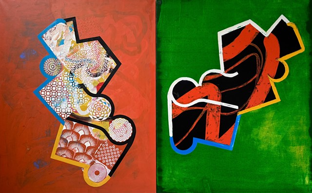 Duality, Two Truths Diptych  2025-2026