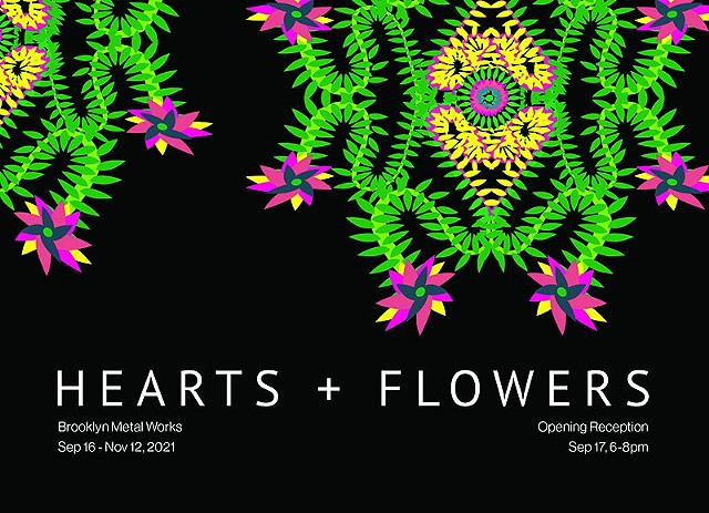 Hearts and Flowers Exhibition
