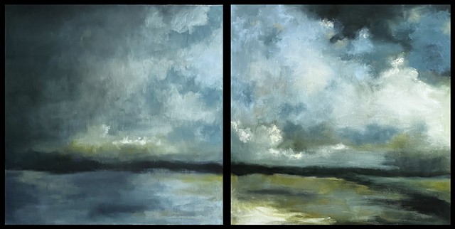 Cold Rolls In (diptych)