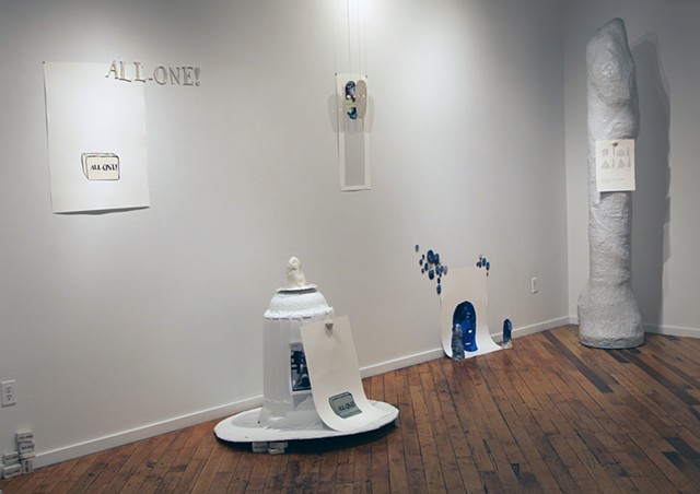 installation view: 
Hologram Tupac. Other Things. ALL-ONE!
OpenStudio, Toronto
Jun. 27 - Jul. 26, 2014
