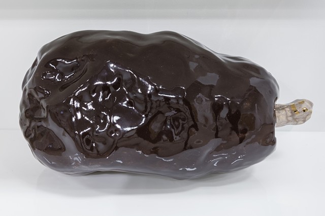'Chocolate Covered Raisin with Stick Friend'