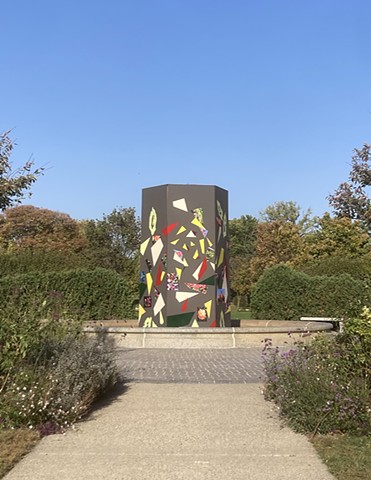 Fountain Cover Design for Lyndale Rose Garden by Regan Golden