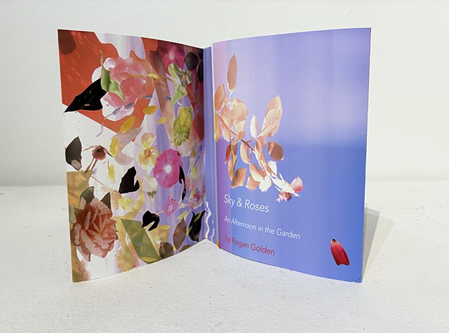 Sky & Roses Artist Book, Cover Page