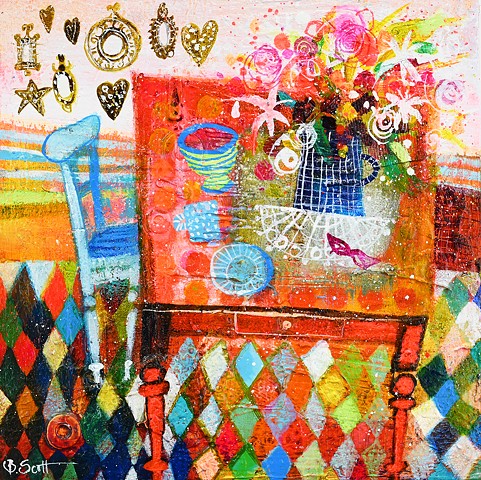 🔴 'HIGGLETY PIGGLETY TABLE' Sold
