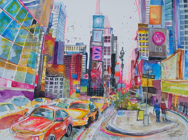 'TIMES SQUARE, NEW YORK'
Available