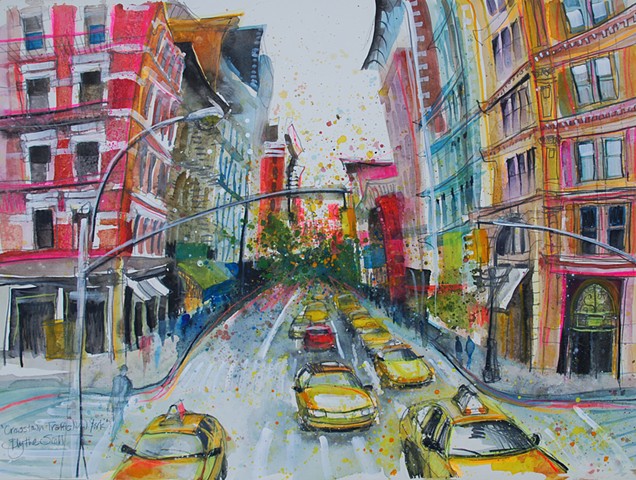 'CROSSTOWN TRAFFIC, NEW YORK'
Available