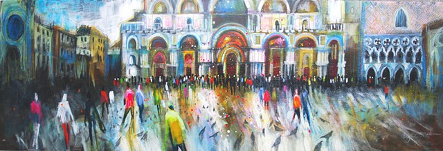'THE GATHERING' (Venice)
Sold