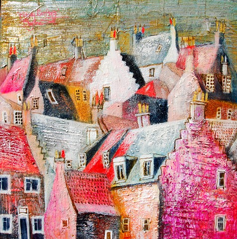 'FROSTY ROOFTOPS'
Sold