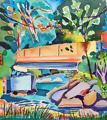 Bridge Over Lick Run - Farrandsville