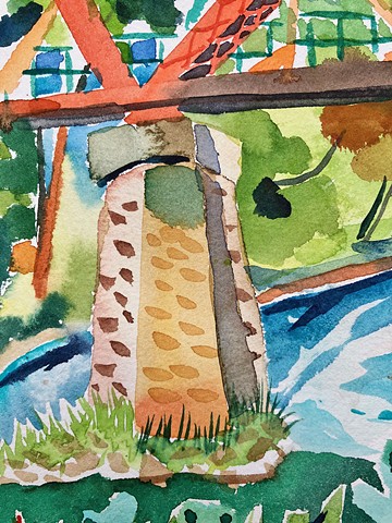 Ghosts Of Gamble Run - Pine Creek - August (detail)