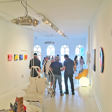 James Oliver Gallery, Philadelphia.  Moving Targets exhibition - August 2018.