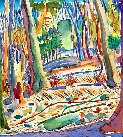 Snow Stuck in the Switchbacks