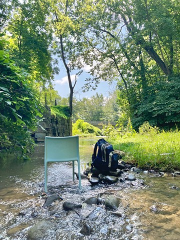 Painting on Chatham Run - July 2025