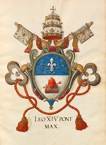 Coat of arms of HH Pope Leo XIV Prevost, Suggested Version