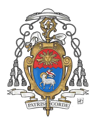 Arms of an Abbot of the Order of Canons Regular of Prémontré