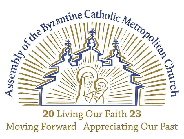 A logo for an assembly of an Eastern-rite Catholic Eparchy in the United States