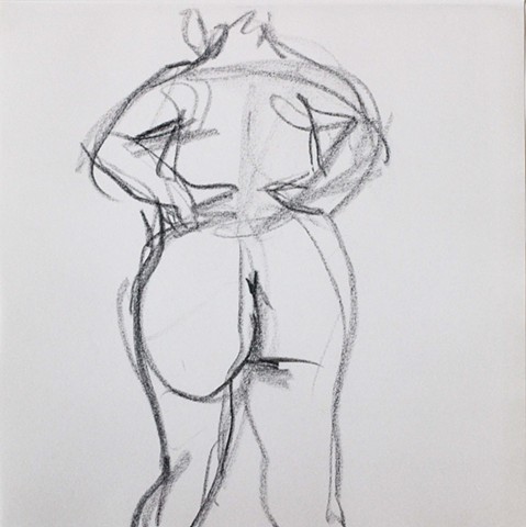 Nude Back, Standing 