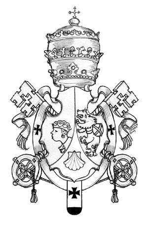 Arms of Pope Benedict XVI Ratzinger