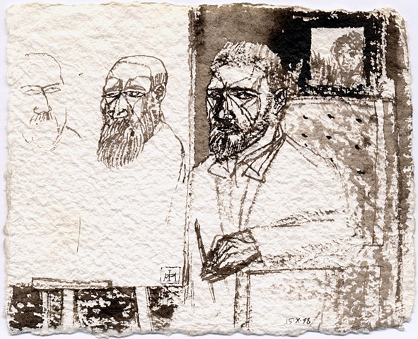 Portrait of Vincent, Painting 