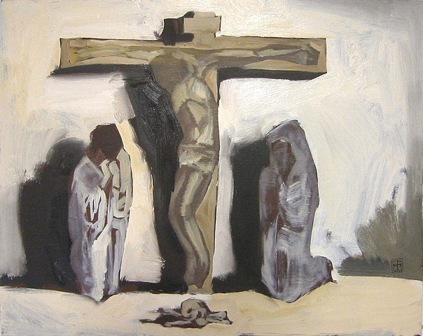 Sketch for a Composition with a Crucifixion. 