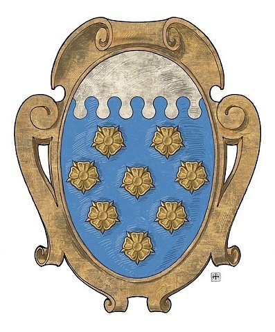 Coat of arms of an Italian family
