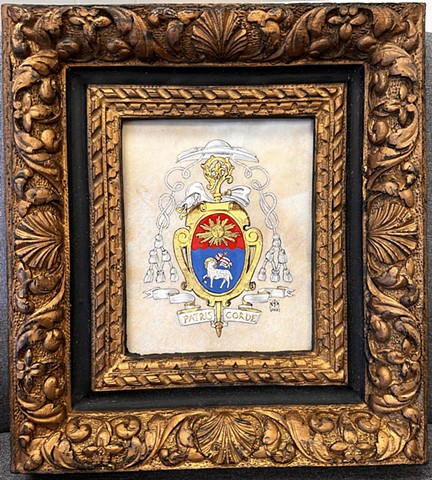 Arms of an Abbot of the Order of Canons Regular of Prémontré