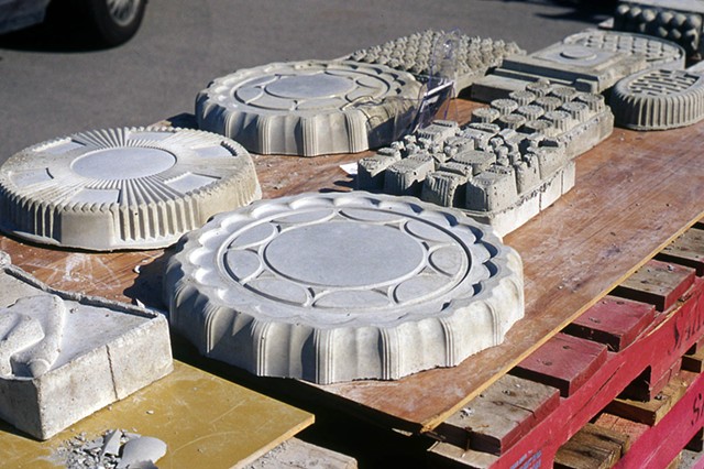 concrete casting, mapping, consumerism, interactive, out door, do it yourself, workshop